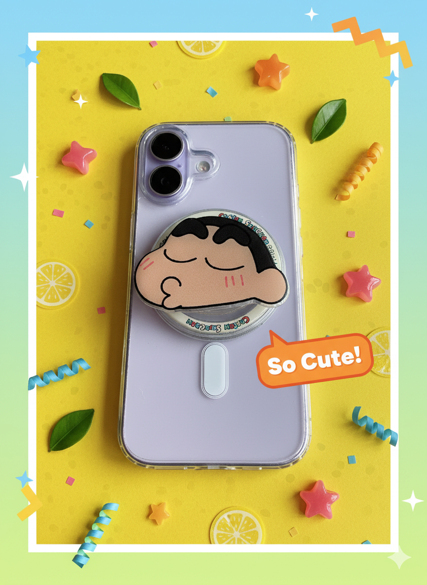 Crayon Shinchan Magnetic Grip & stand