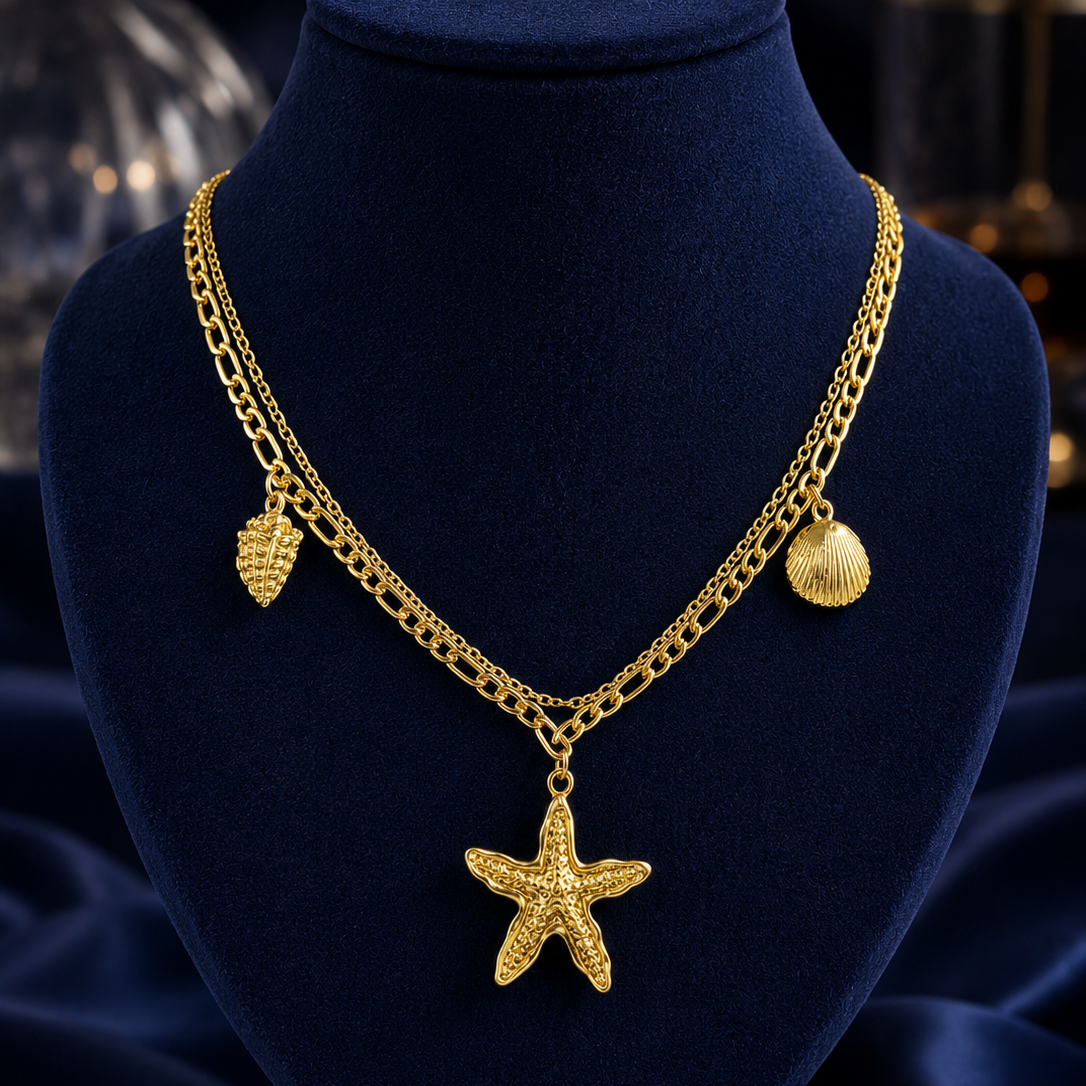 Coastal Charm Layered Necklace