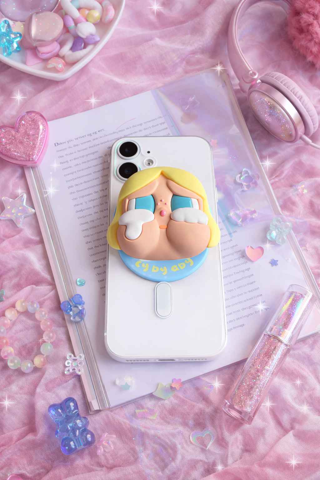 Bubbles Magnetic Grip & stand (Power Puff Girls Series)