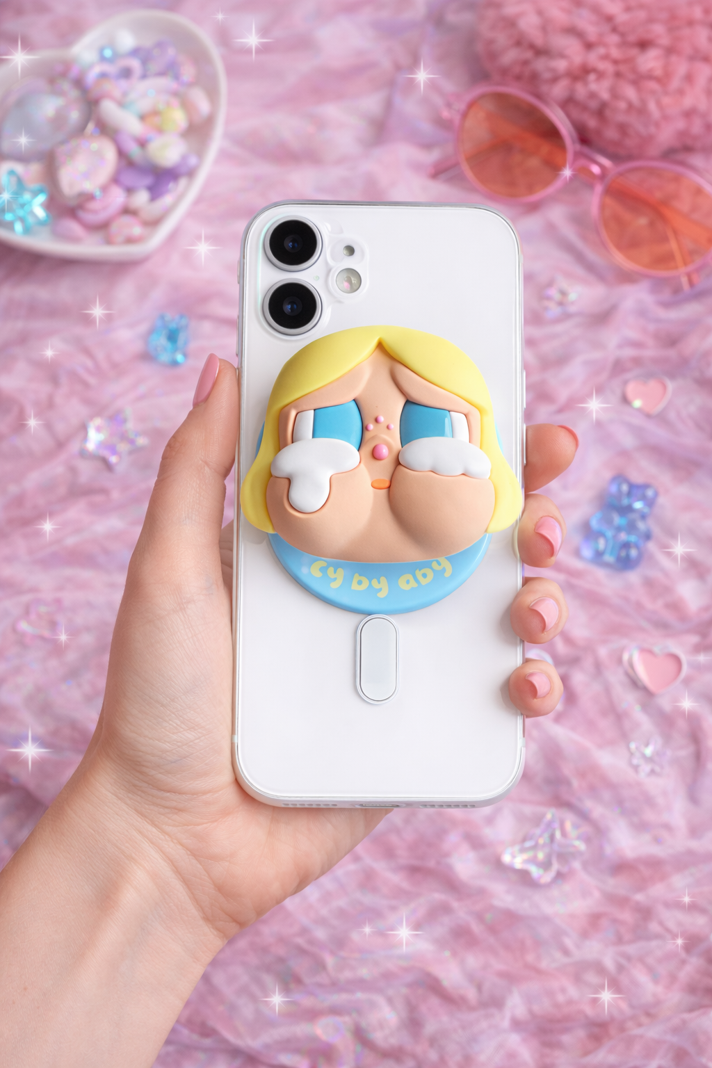 Bubbles Magnetic Grip & stand (Power Puff Girls Series)