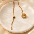 Gold Infinity Loop Necklace