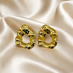 Textured Geometric Earrings