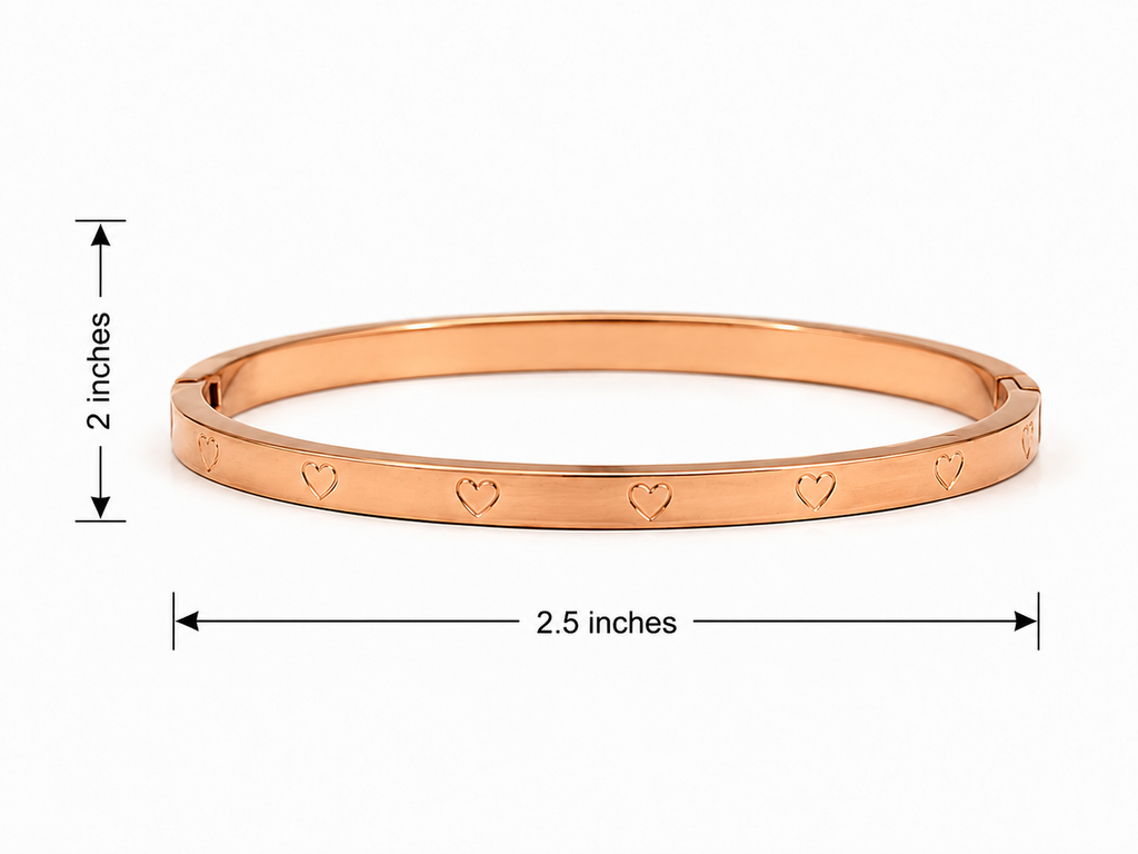 Elegant Heart Bracelet