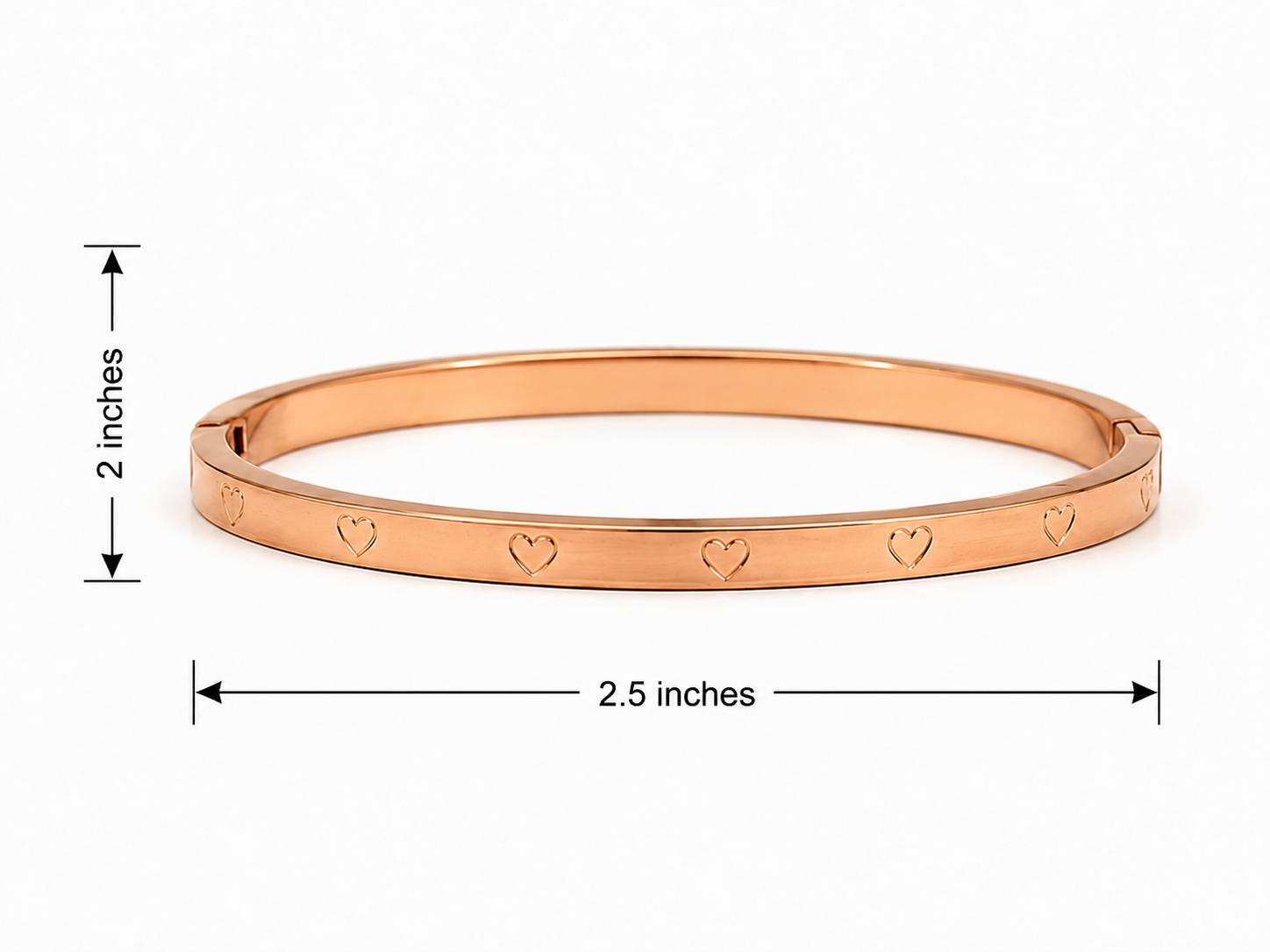 Elegant Heart Bracelet