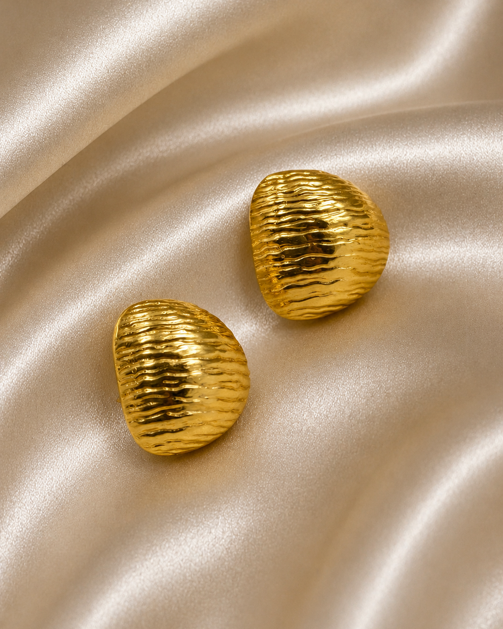 Textured Stud Earrings