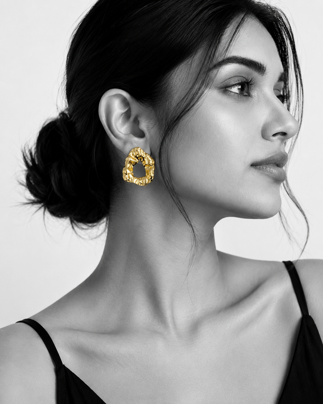 Textured Geometric Earrings