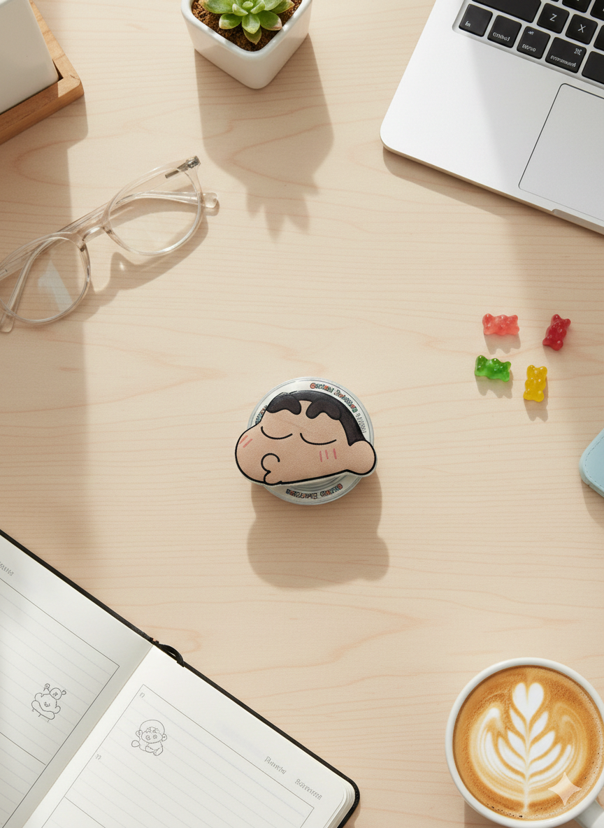 Crayon Shinchan Magnetic Grip & stand