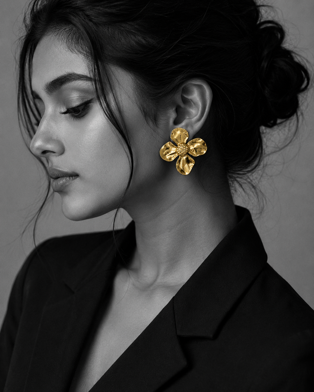 Flower Stud Earrings