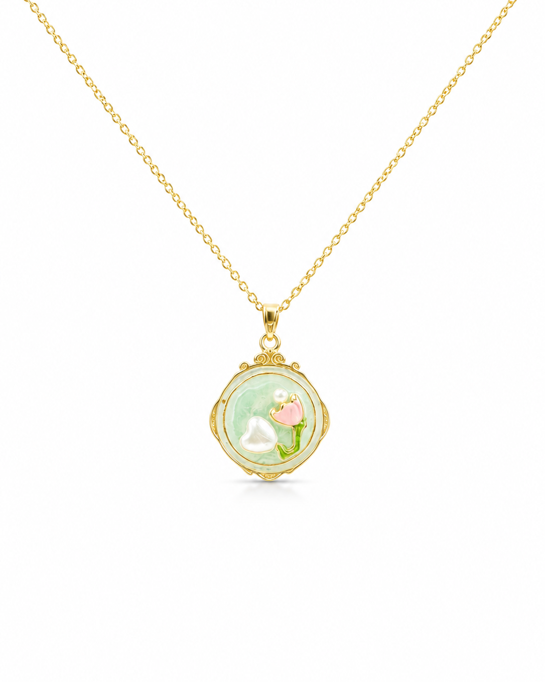 Bloom Pearl Pendant Necklace