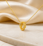 Gold Infinity Loop Necklace