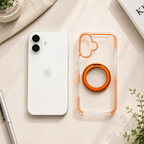 iPhone Magsafe 360 Rotating HaloGrip Clear Case