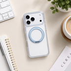 iPhone Magsafe 360 Rotating HaloGrip Clear Case