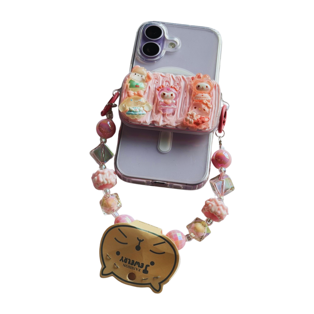 Pink Dolls Charm