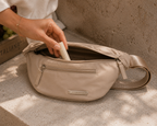 Drift Crossbody Fanny Bag (Beige)