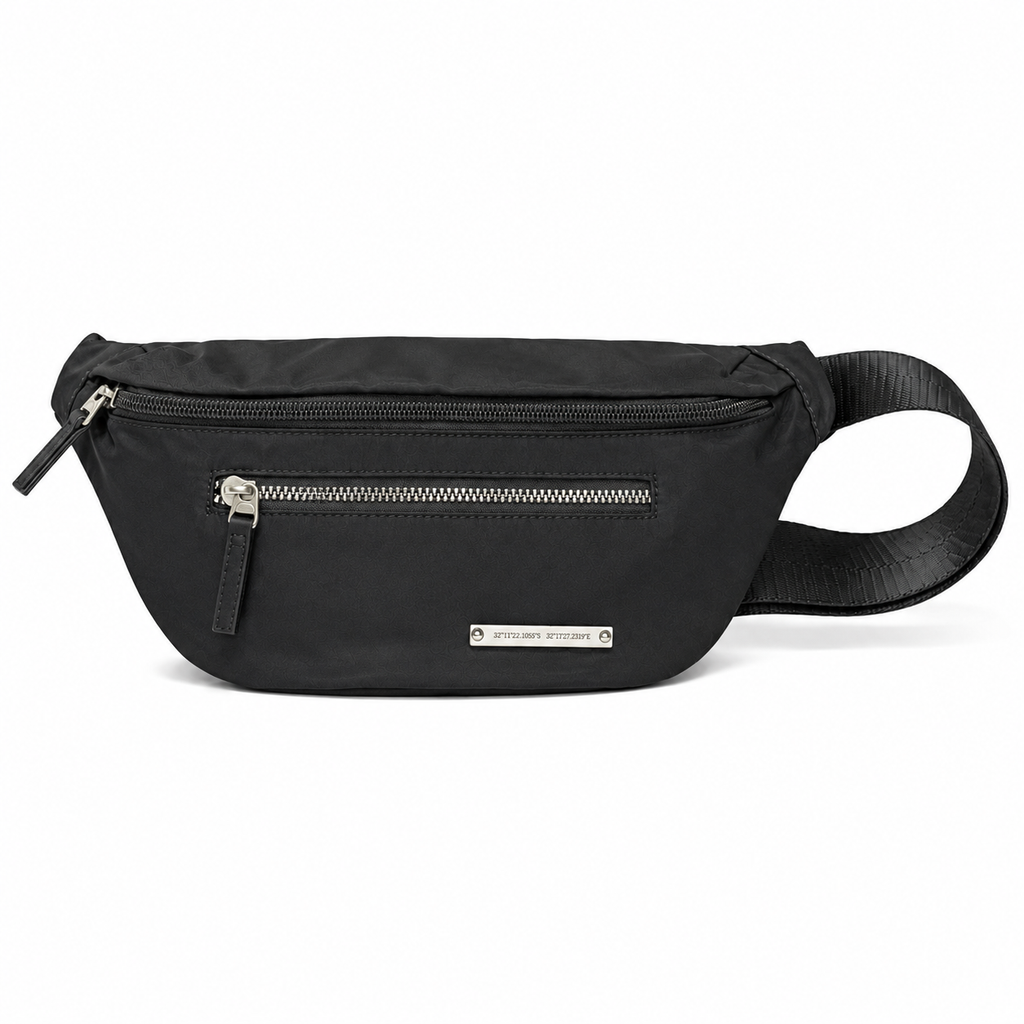 Drift Crossbody Fanny Bag (Black)