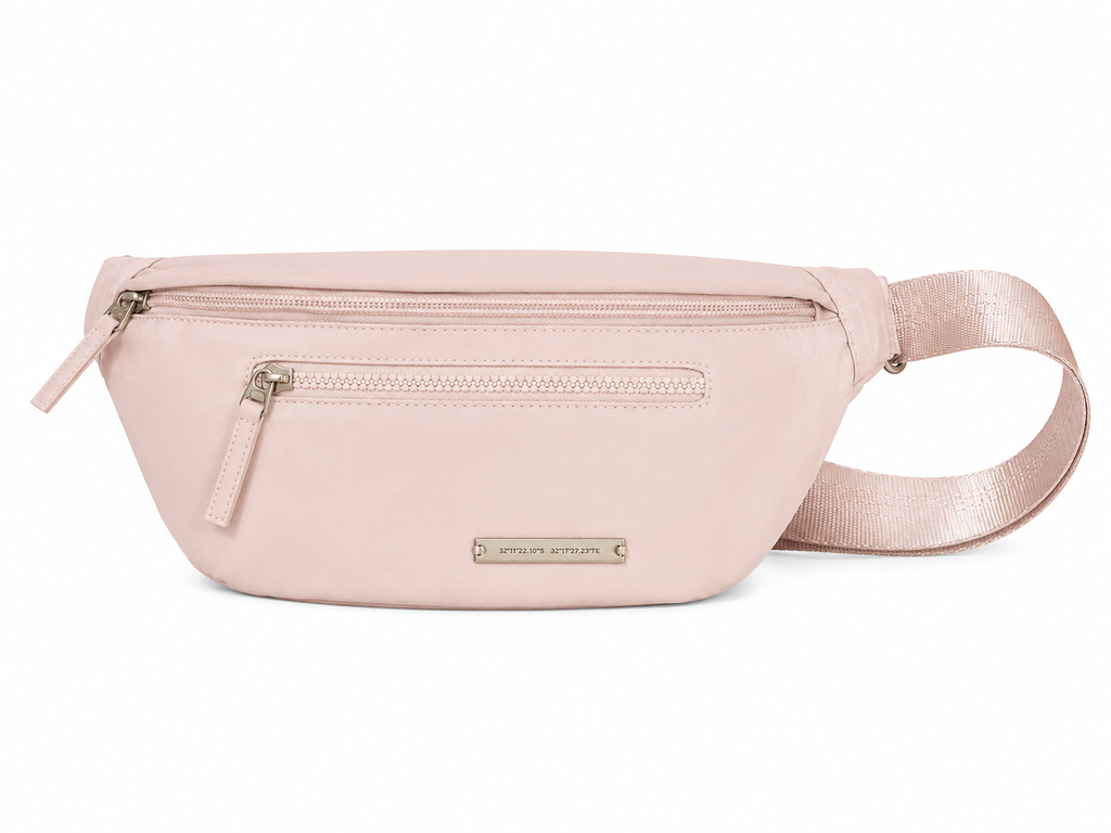 Drift Crossbody Fanny Bag (Blush Pink)