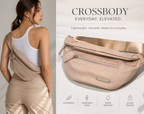 Drift Crossbody Fanny Bag (Blush Pink)