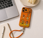 Happy Stars Case with Wrist Lanyard