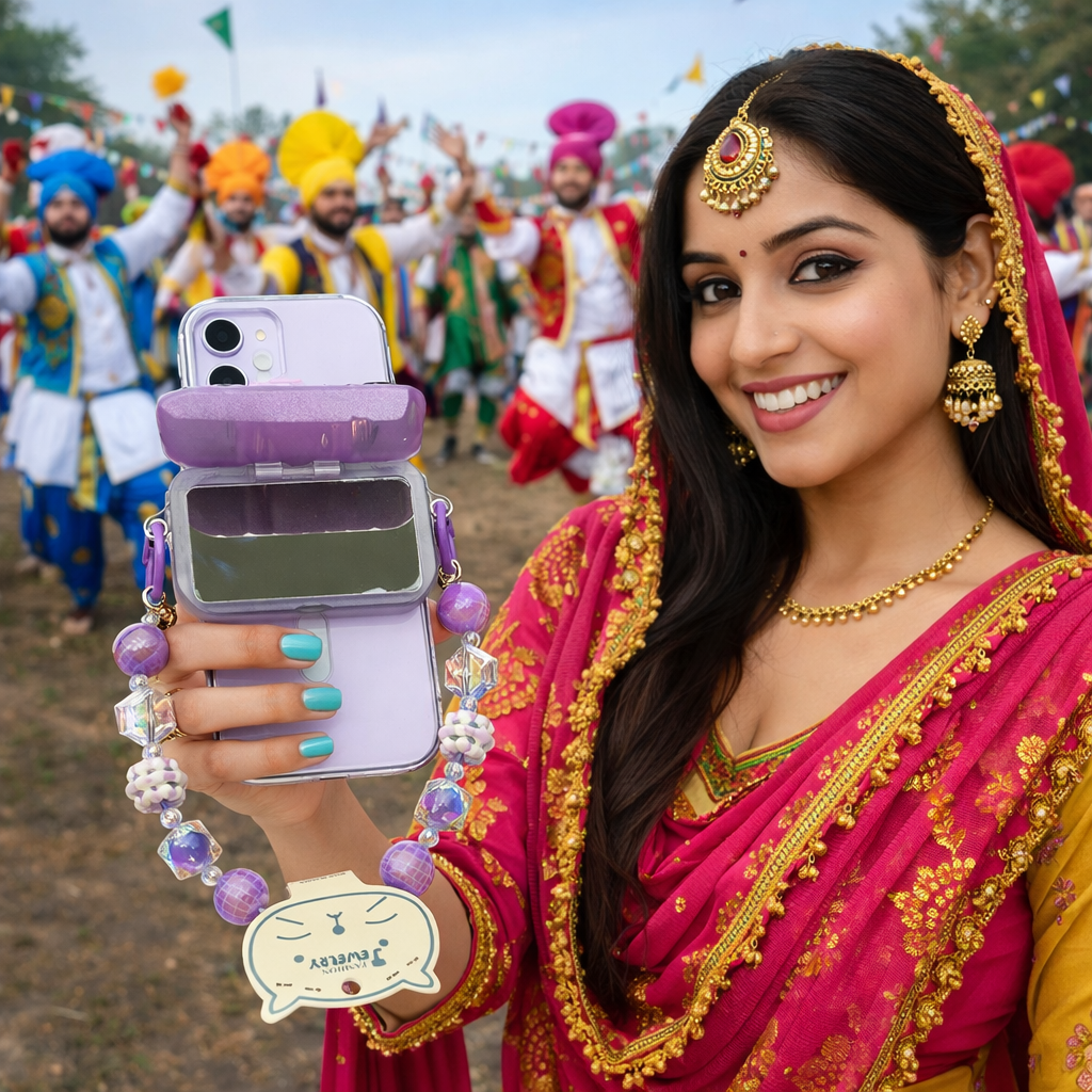 Purple Cry Baby Charm