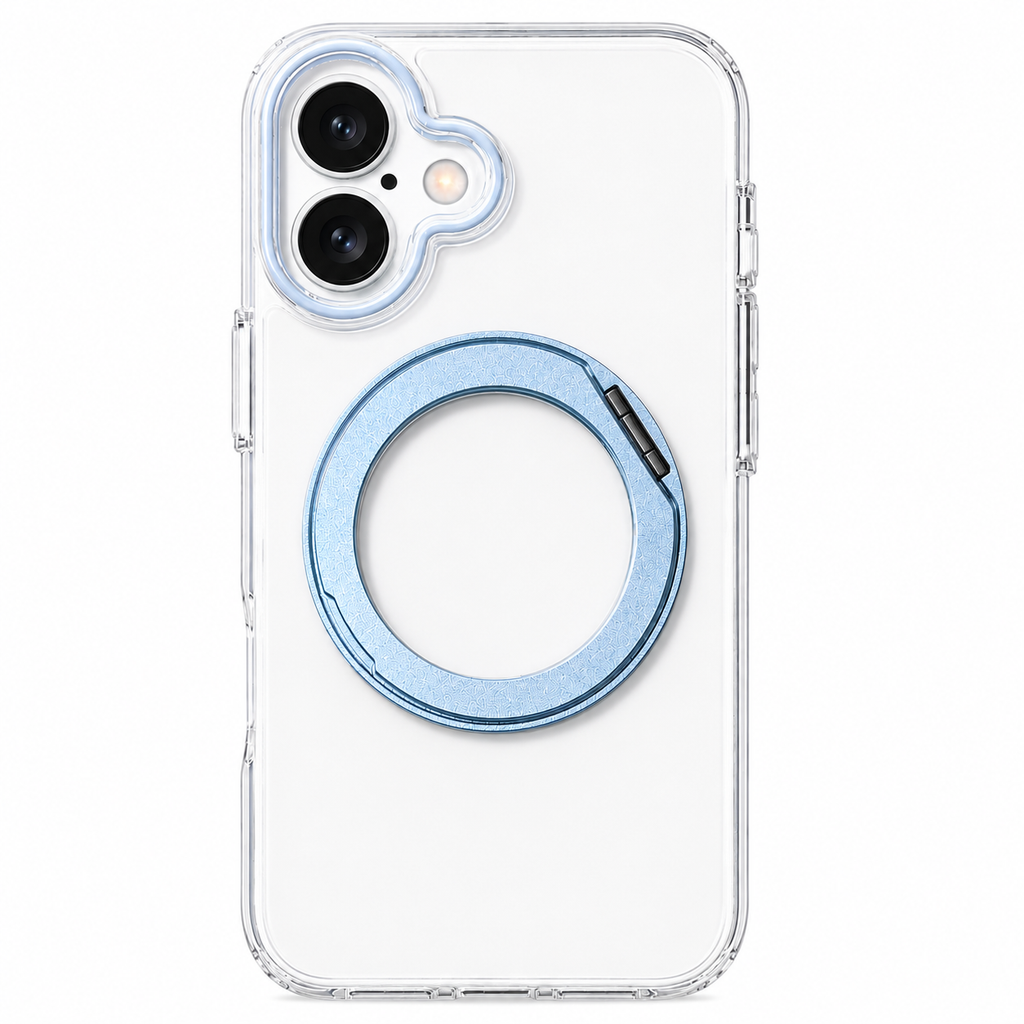 iPhone Magsafe 360 Rotating HaloGrip Clear Case