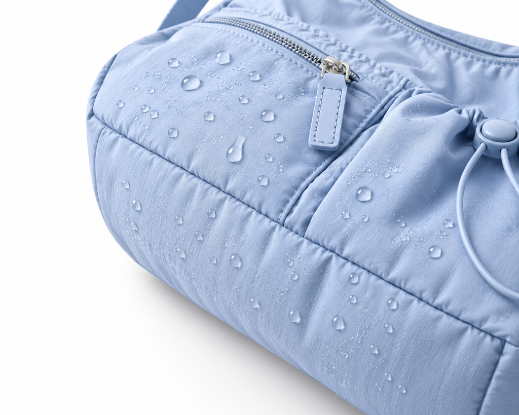 Mobsterzs Waterproof Nylon Crossbody Tote Bag (Blue)