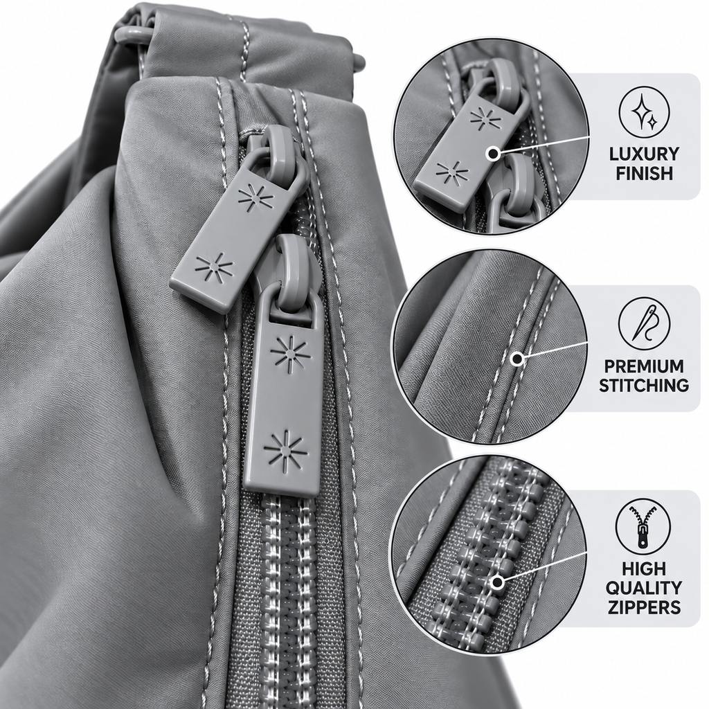 Hobo Bag (Ash Grey)