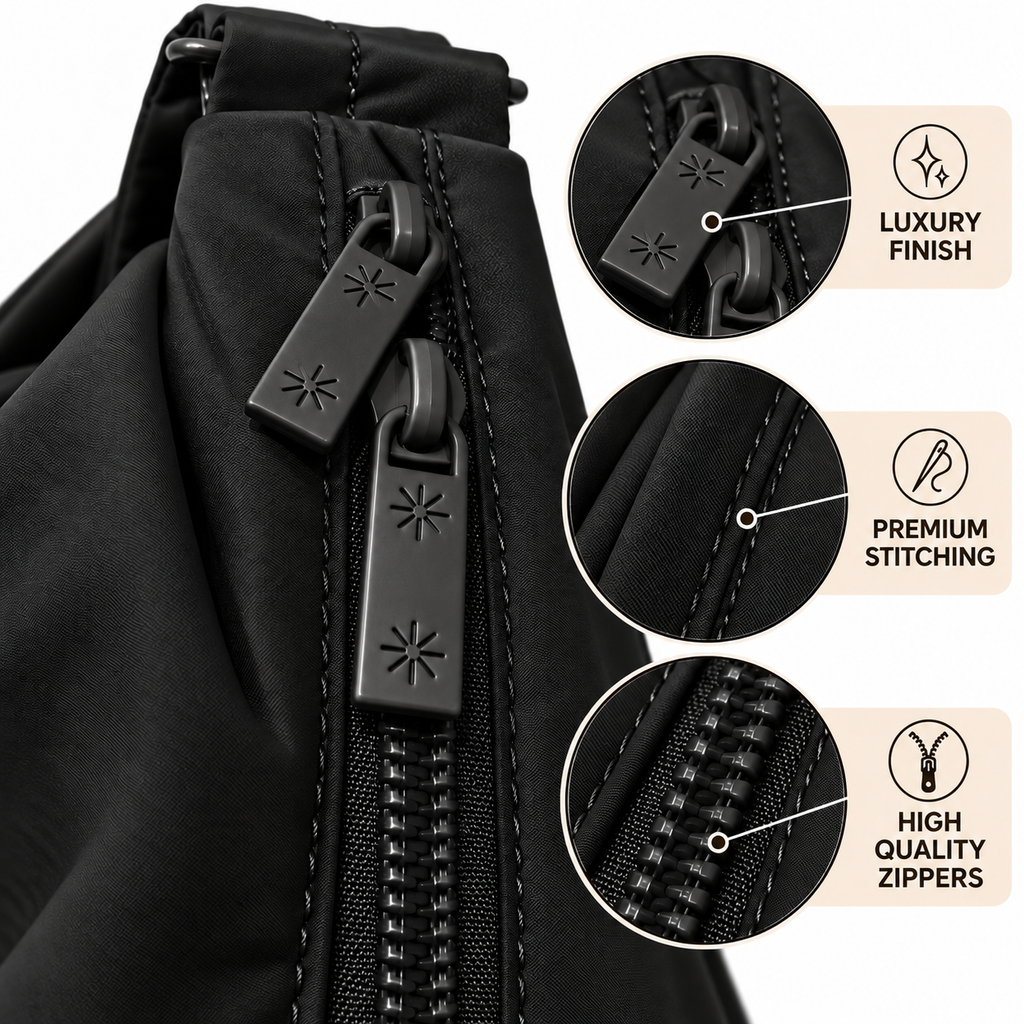 Hobo Bag (Midnight Black)