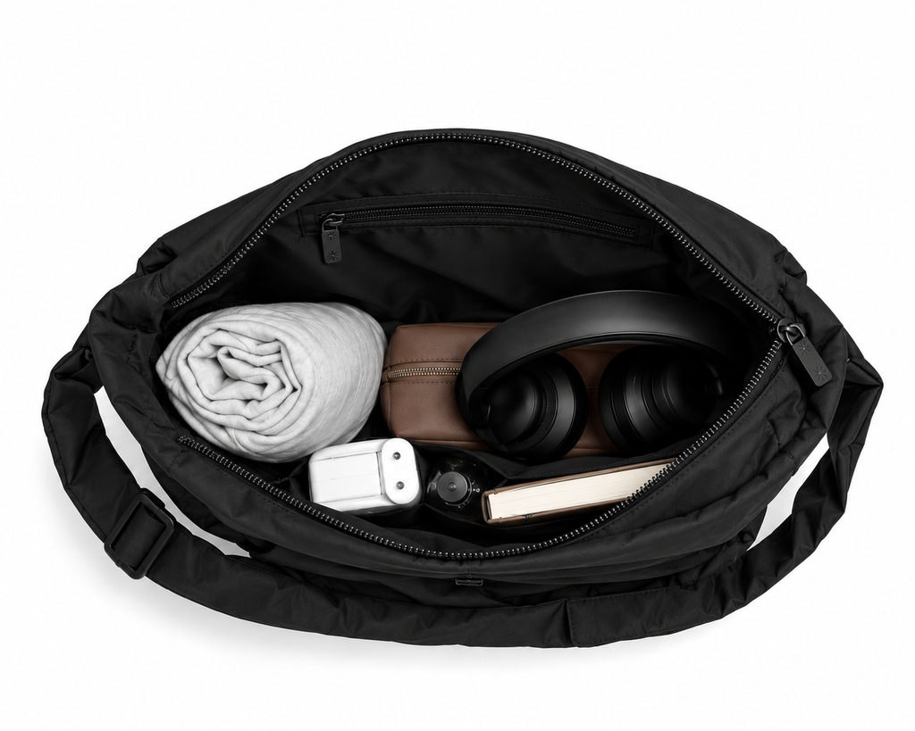 Hobo Bag (Midnight Black)