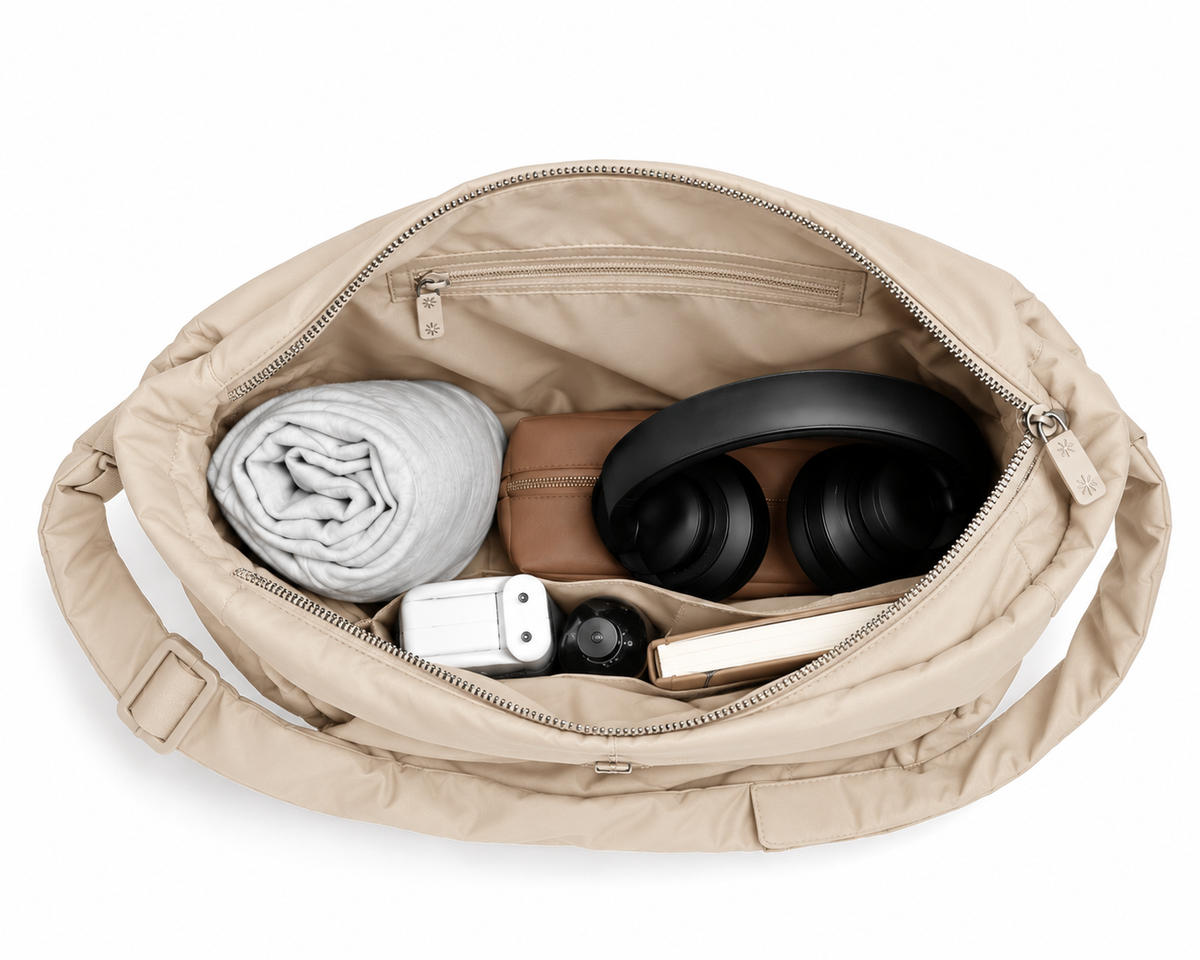 Hobo Bag (Sand Beige)