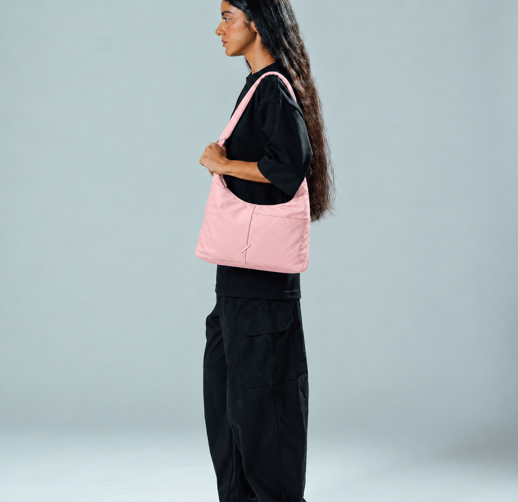 Hobo Bag (Blush Pink)