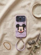 3D Mickey Case with Wrist Lanyard