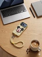 3D Mickey Case with Wrist Lanyard