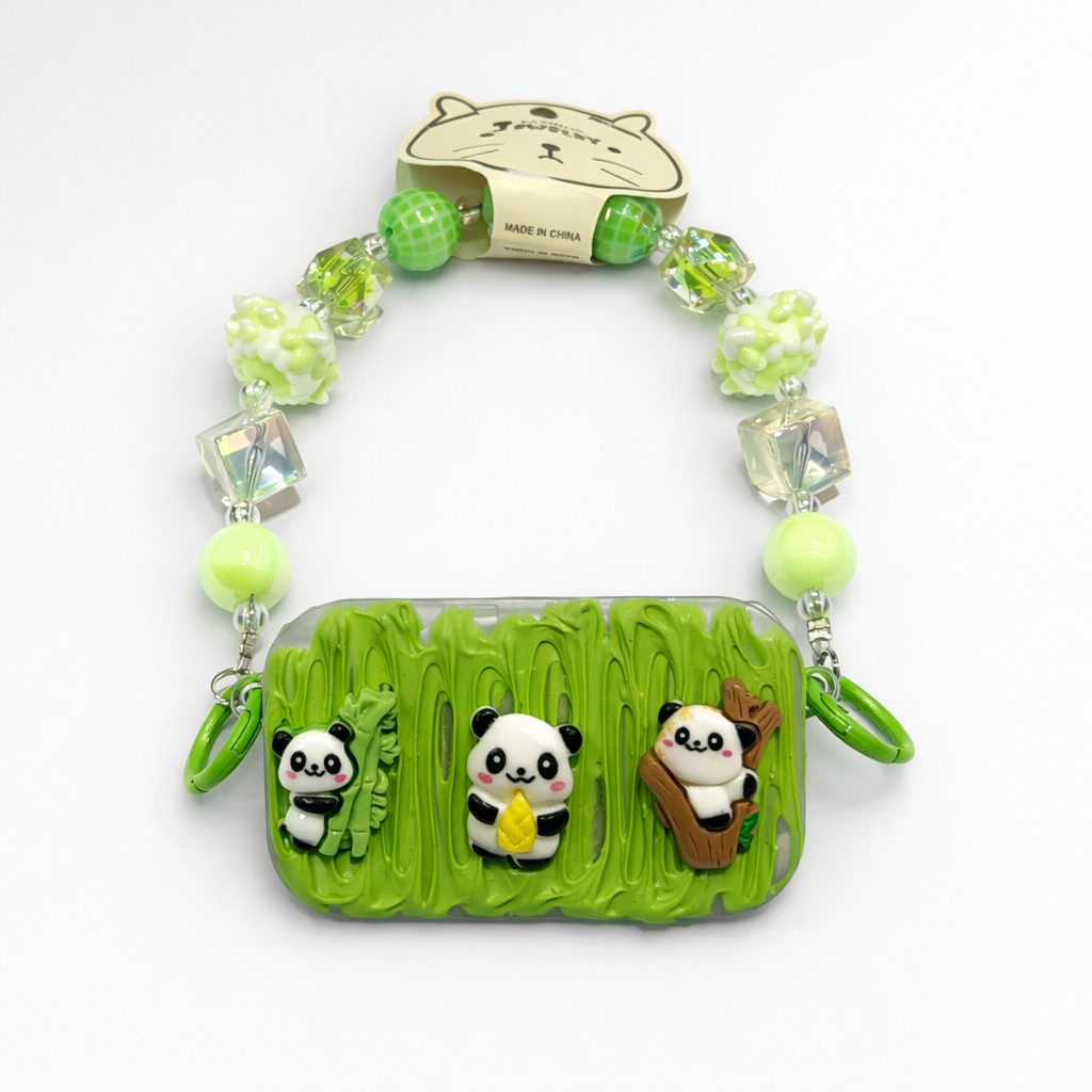 Green Panda Charm