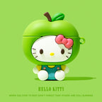 Hello Kitty Green Apple Airpod case