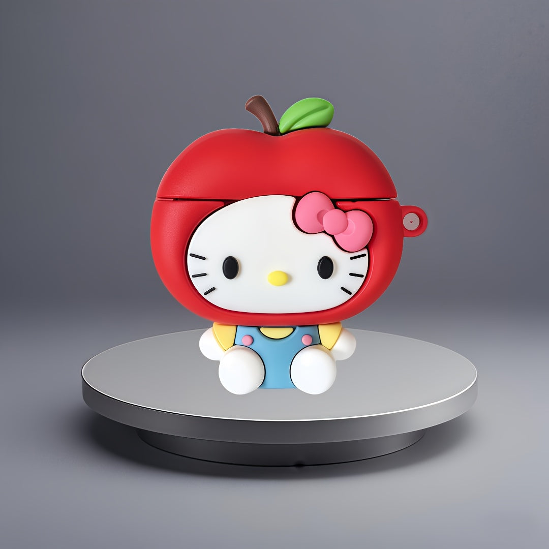 Hello Kitty Red Apple Airpod case