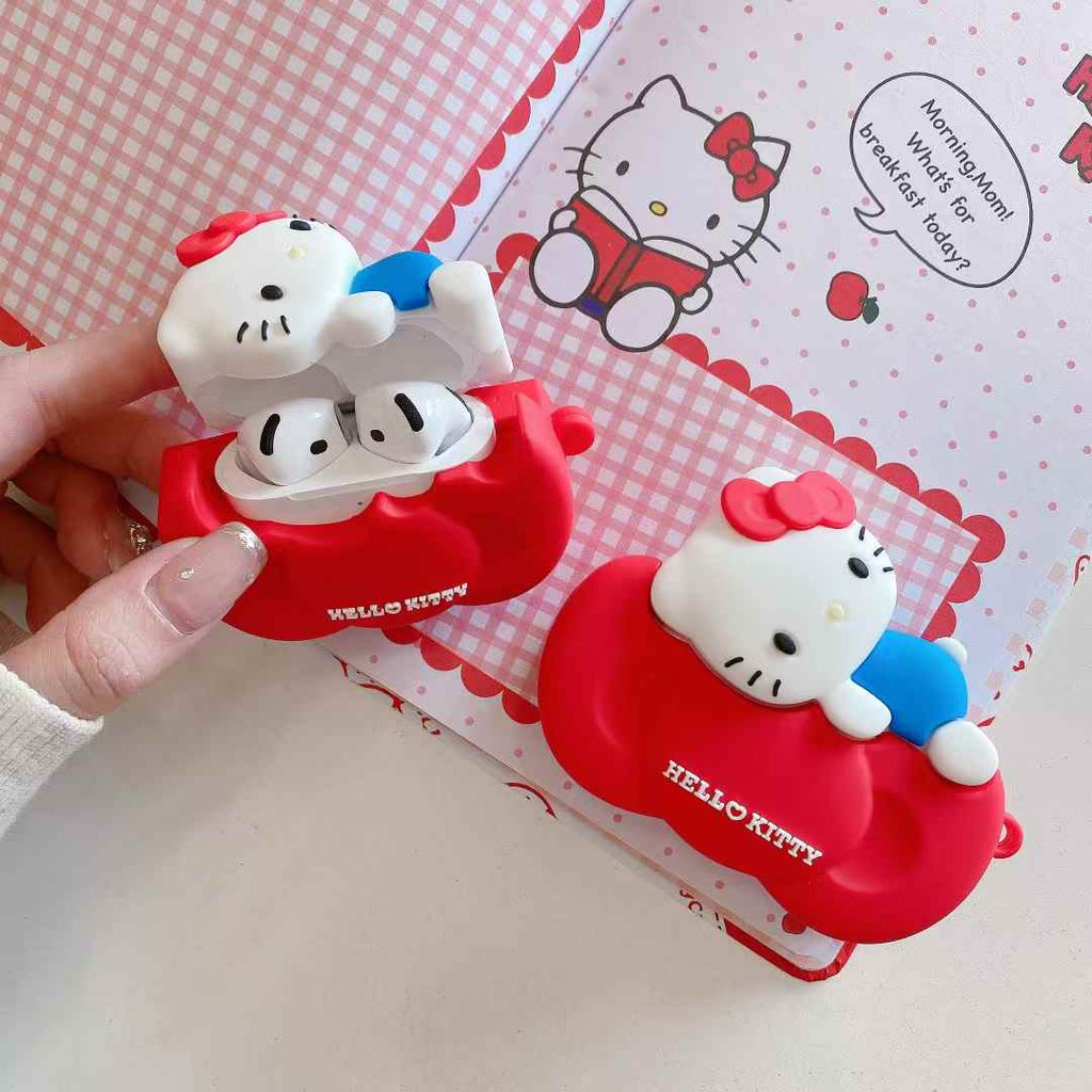 Hello Kitty Resting Airpod case