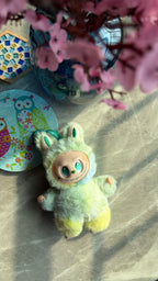Labubu Plush Mint Green Doll