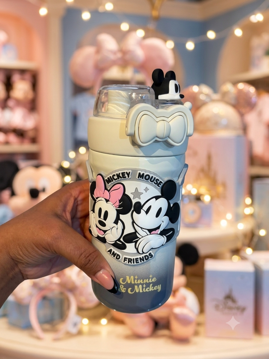Mickey Mouse Kids Insulated Water Bottle