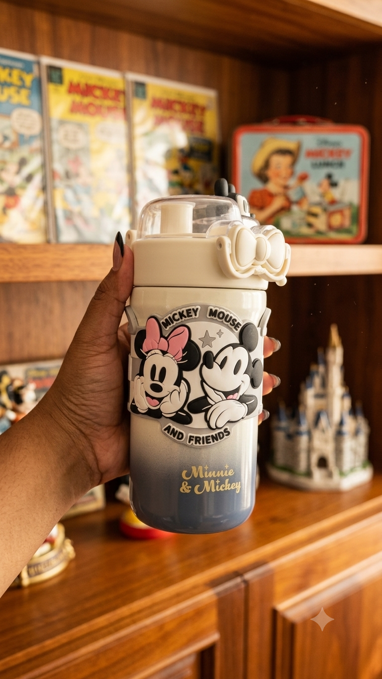 Mickey Mouse Kids Insulated Water Bottle