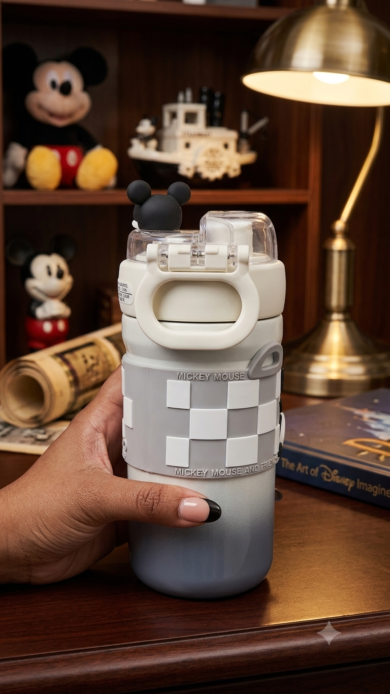 Mickey Mouse Kids Insulated Water Bottle