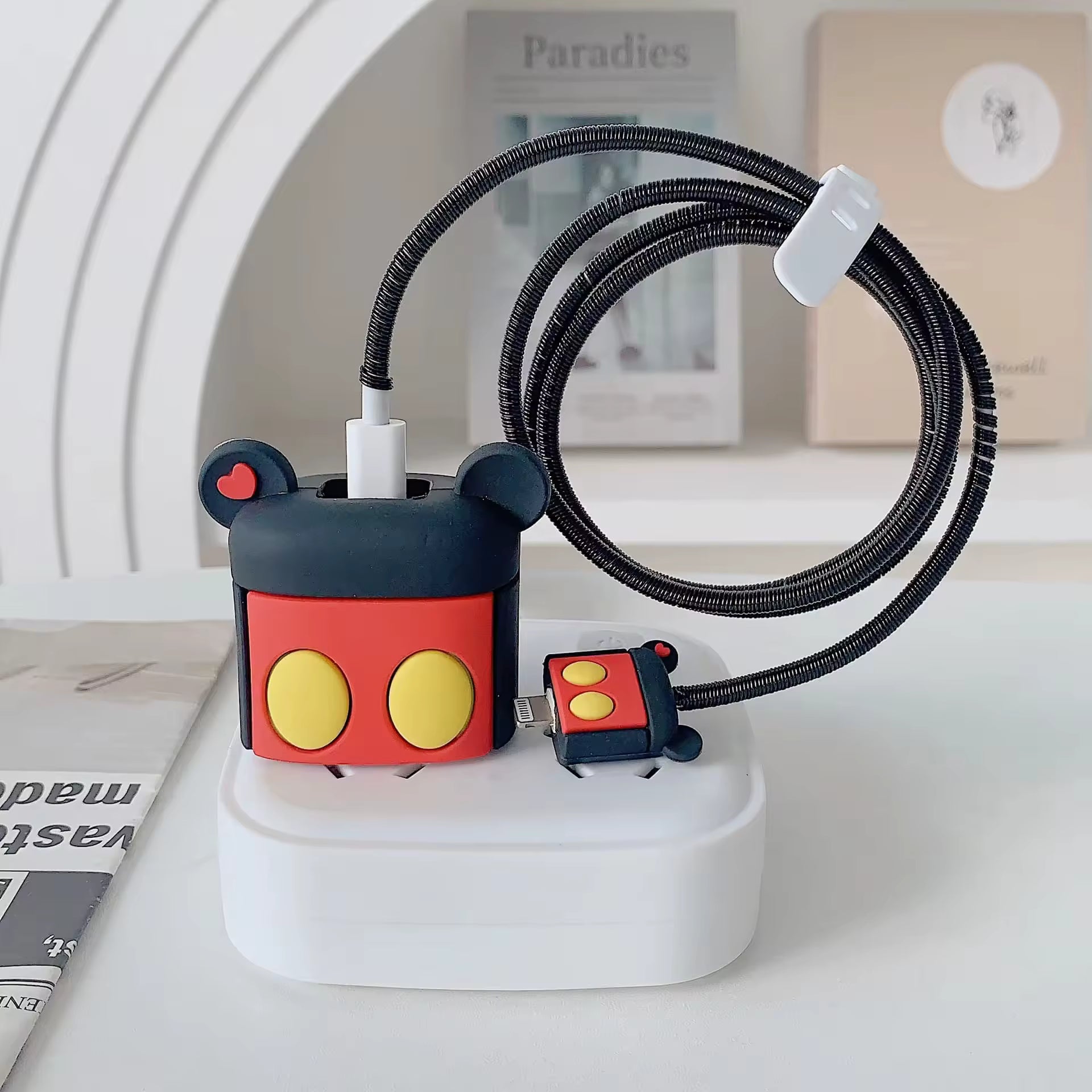 Mickey Mouse Charger & Cable Protective Case