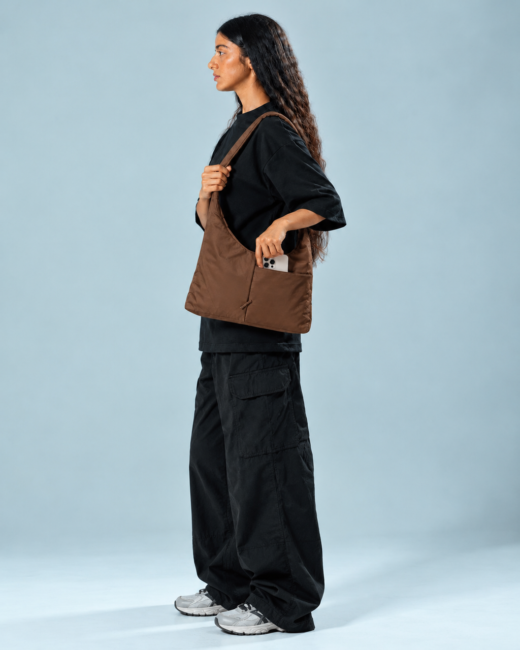 Hobo Bag (Cocoa Brown)