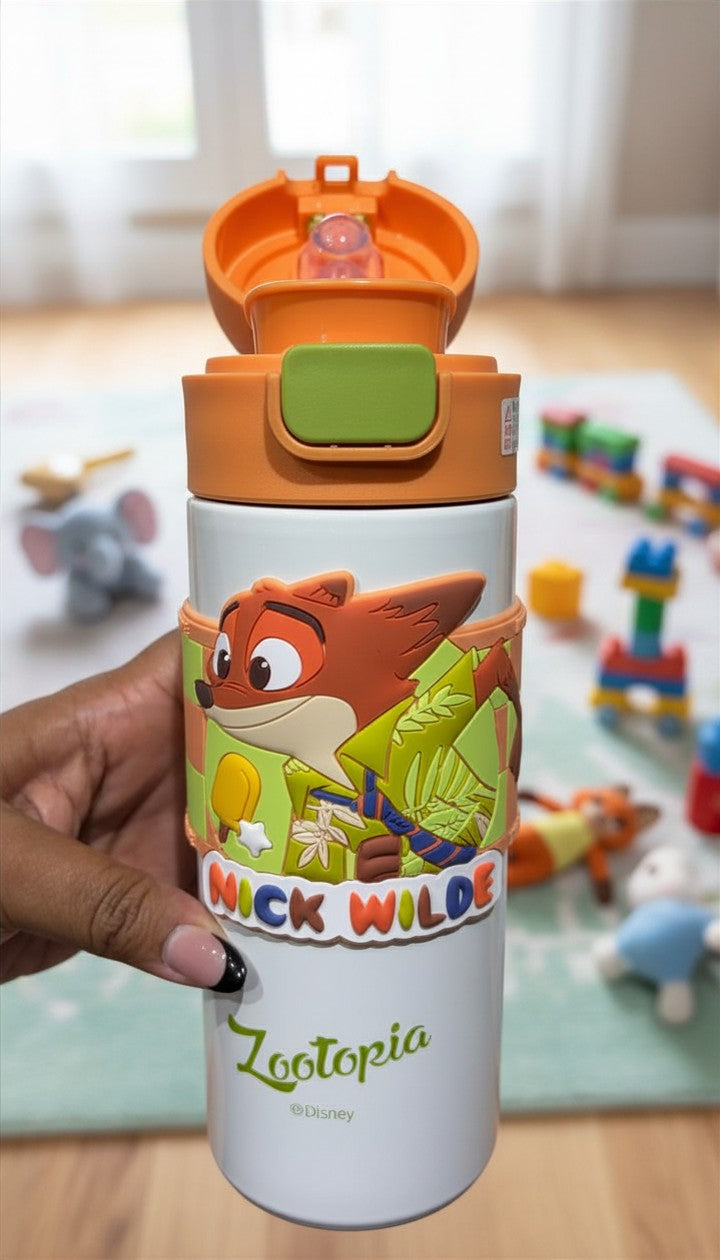 Zootopia Nick Wilde Kids Insulated Water Bottle