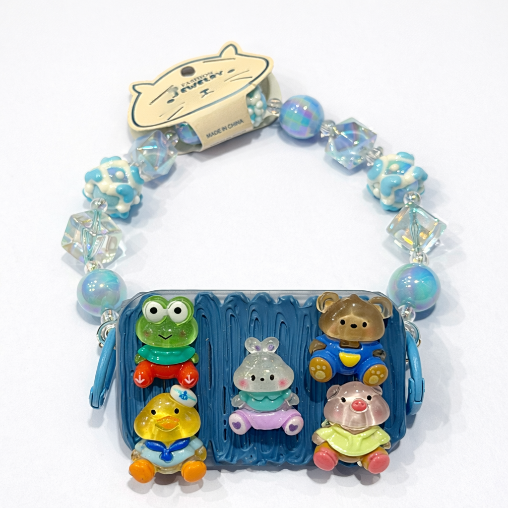 Blue Cartoon Charm