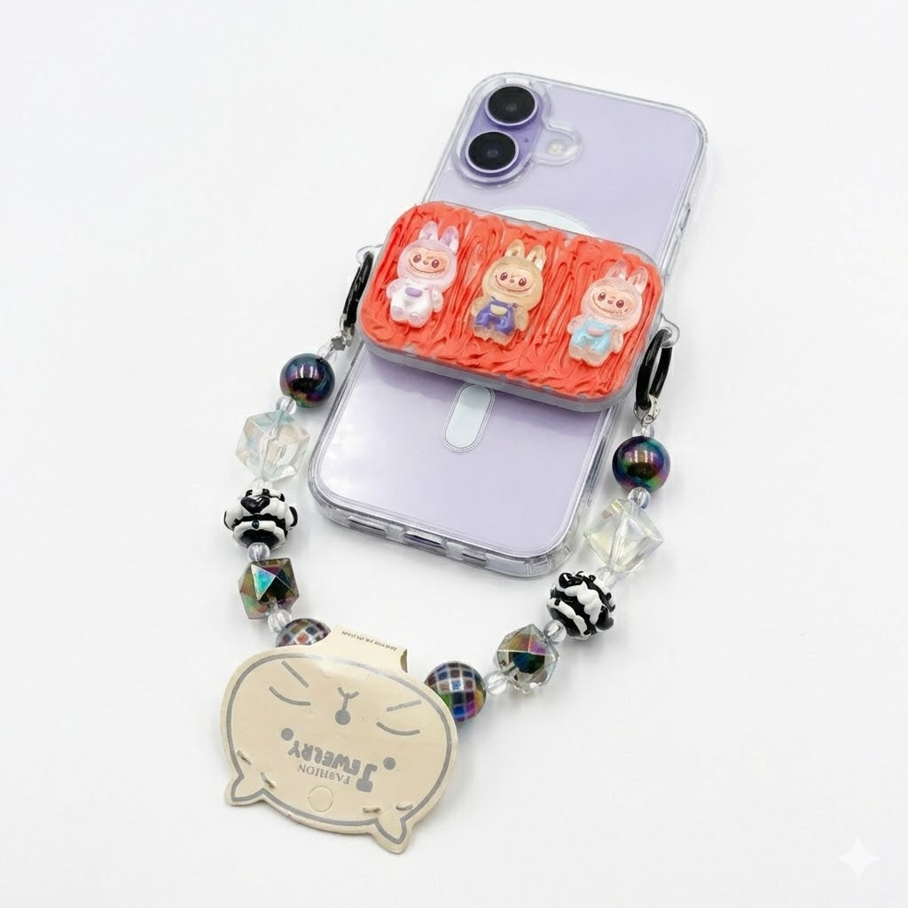 Orange 3 Critter Charm