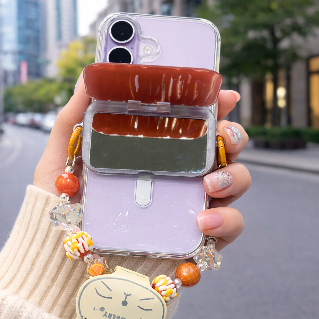 Orange Critter Triplet Charm