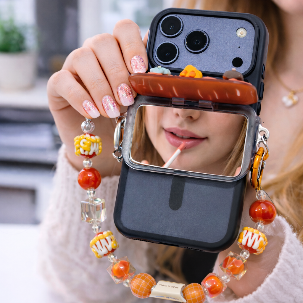 Orange Cute Animals Charm