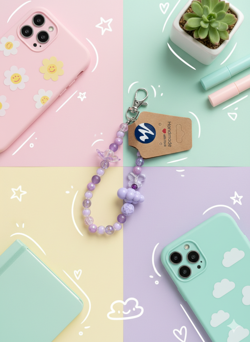 Mobsterzs Signature Bag & Phone Charms | PC-P07