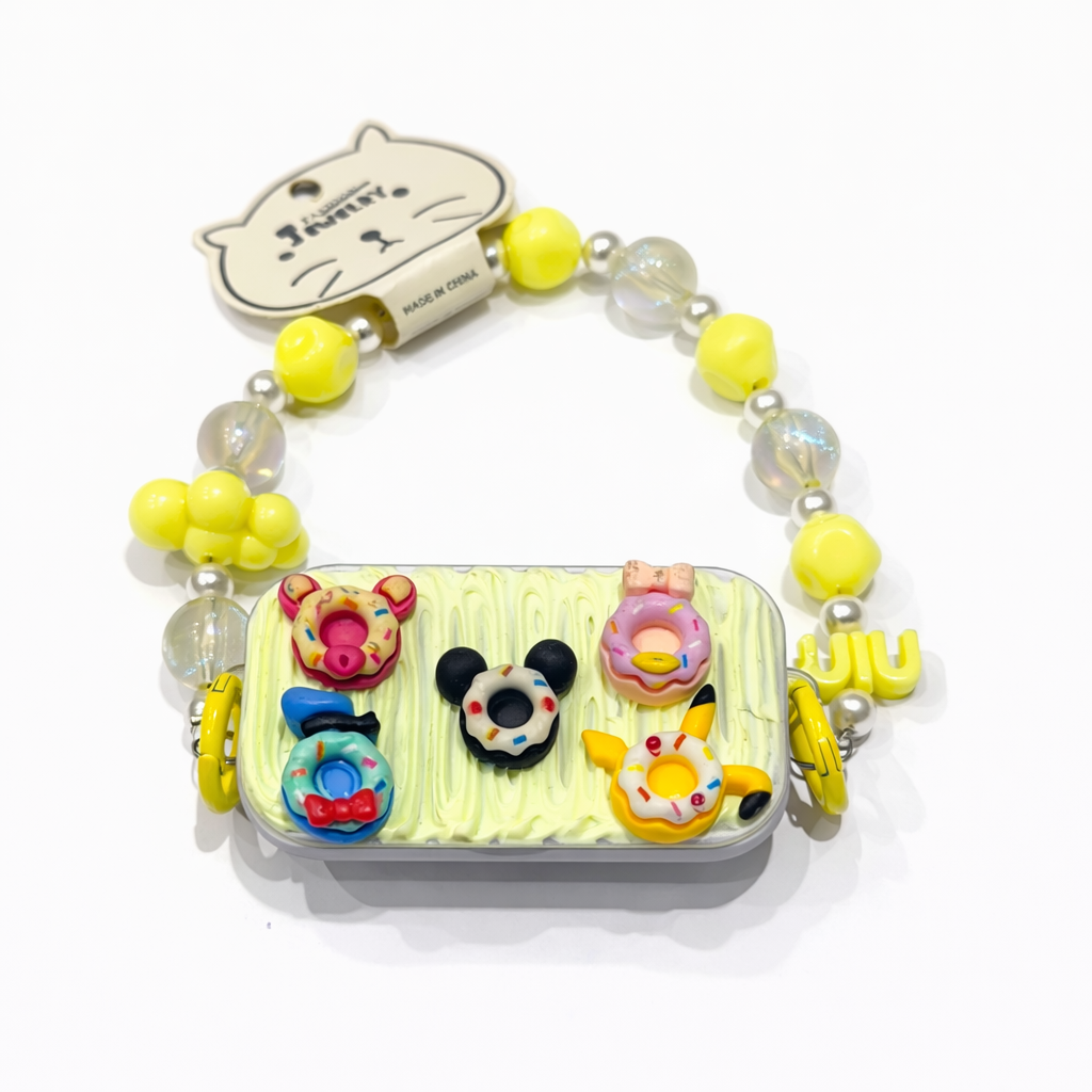 Lime Donut Charm