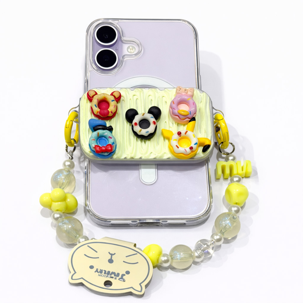Lime Donut Charm